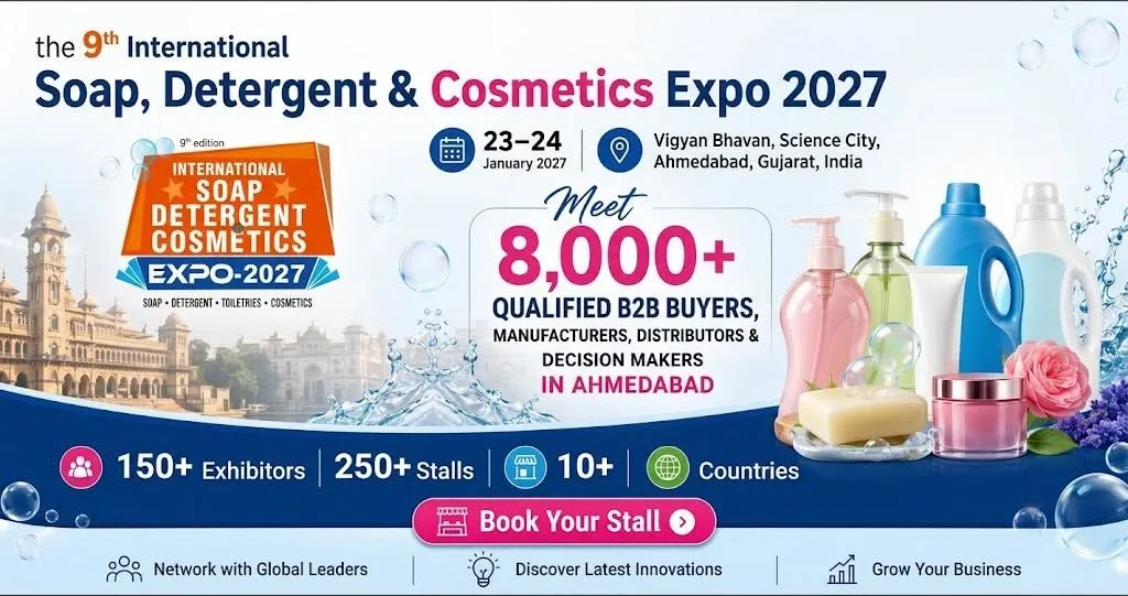 9th International Soap, Detergent & Cosmetics Expo 2027