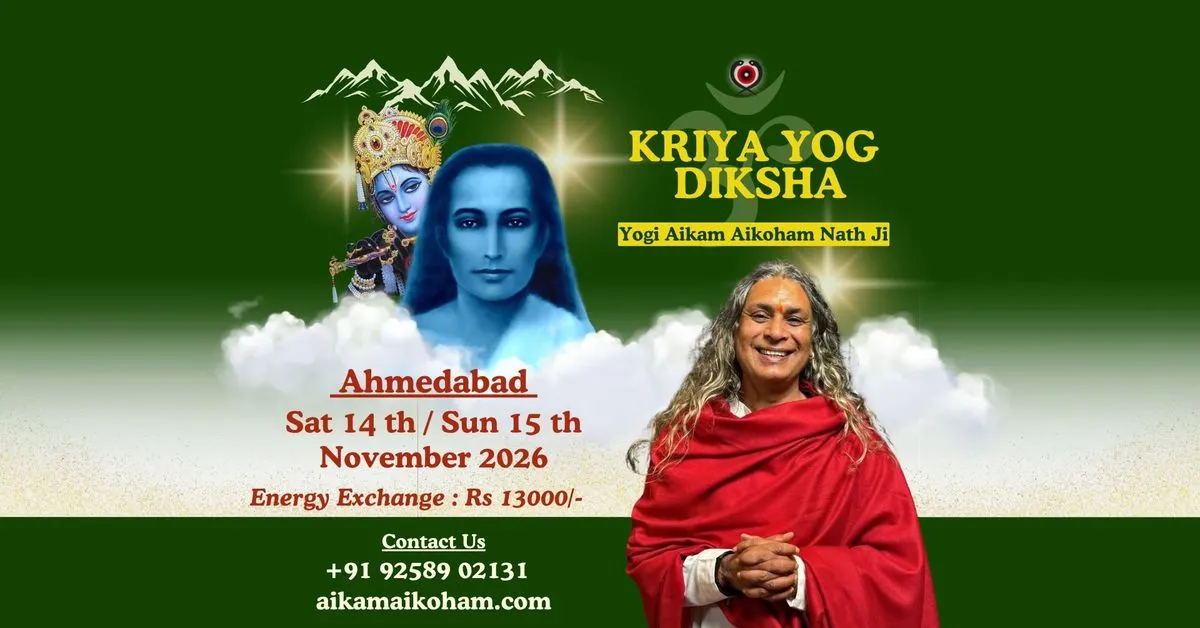Ahmedabad Kriya Yog Diksha