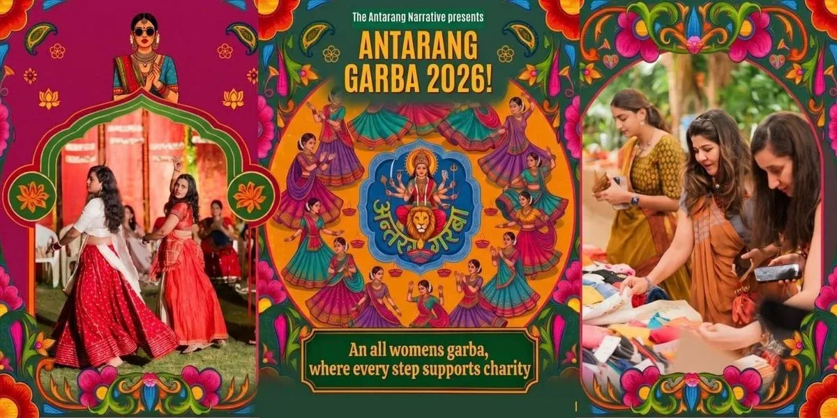 Antarang Garba 2026 - Female Only poster