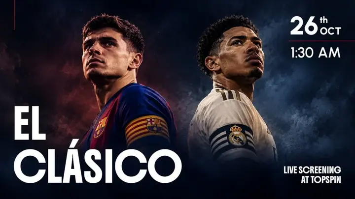 Barcelona vs Real Madrid - Live Screening poster