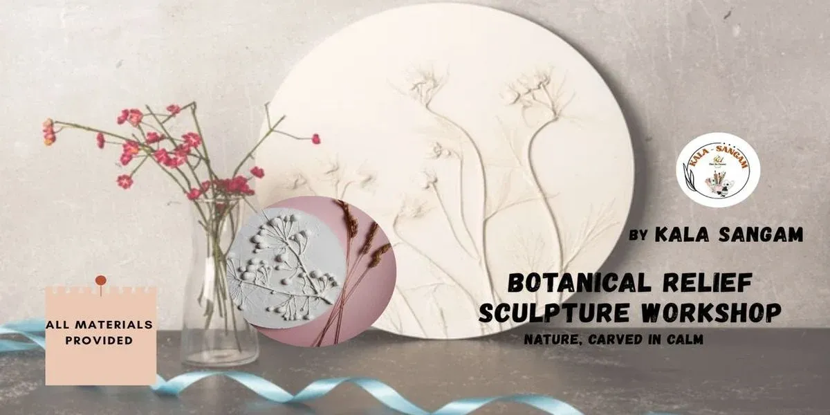 Botanical Relief Sculpture
