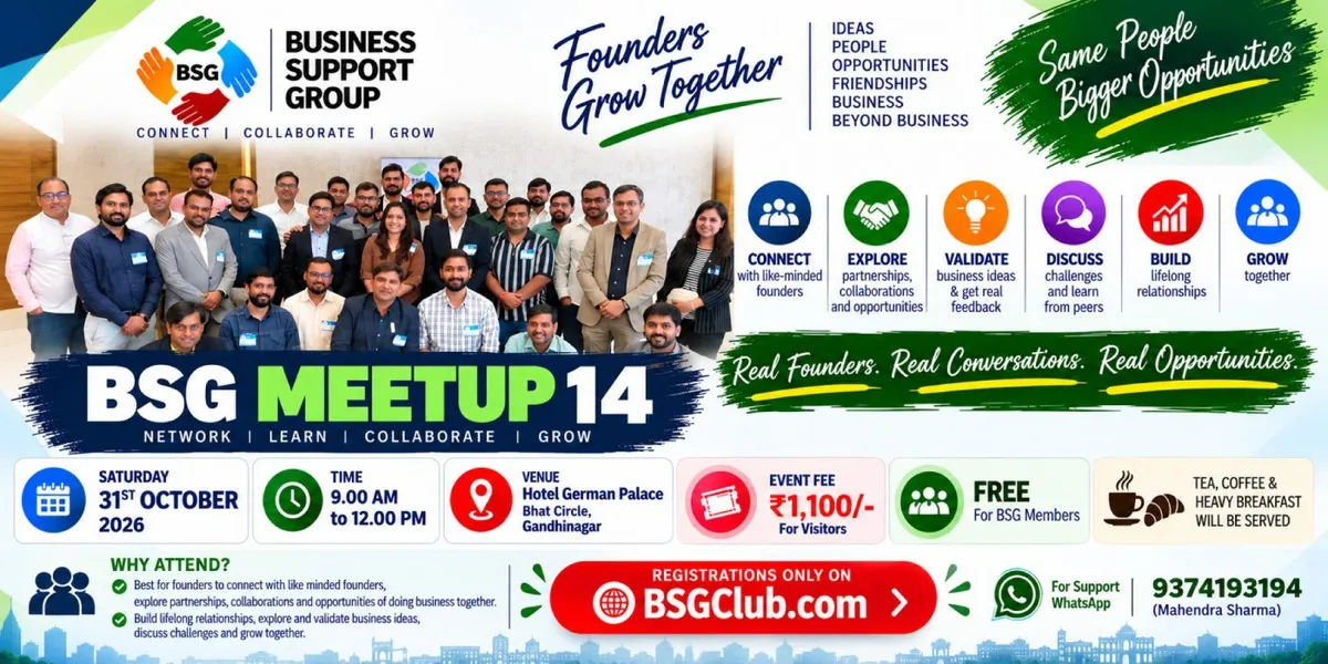 BSG Meetup 14 – Founder to Founder Networking