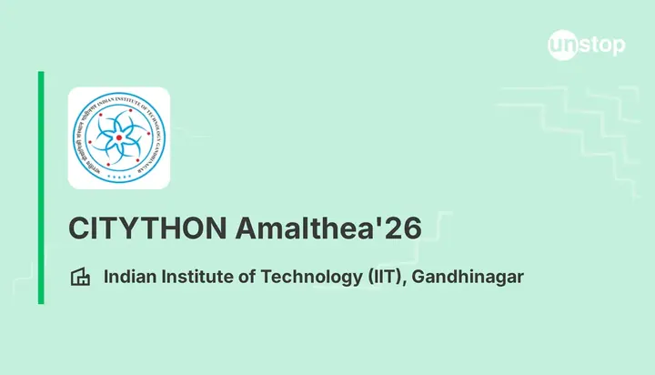 Citython Amalthea'26 poster
