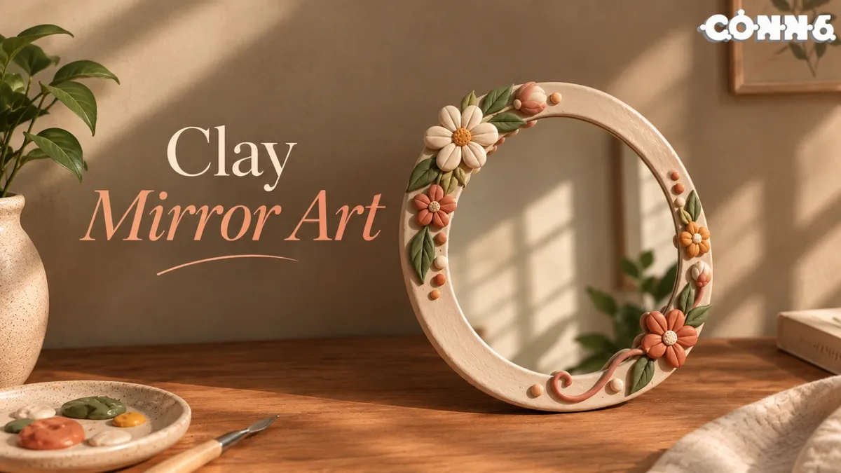 Clay Mirror Art Workshop