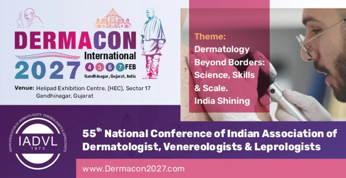 DERMACON International 2027 – 3rd International & 55th National Conference of IADVL