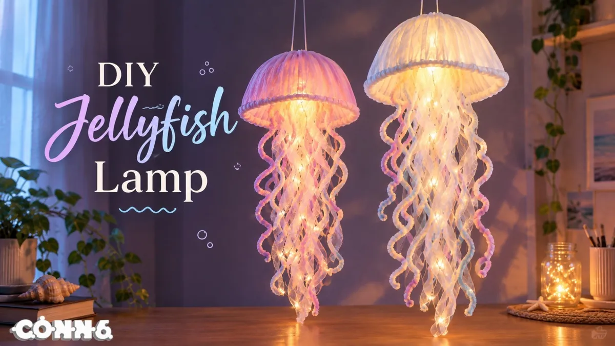 DIY Jellyfish Lamp