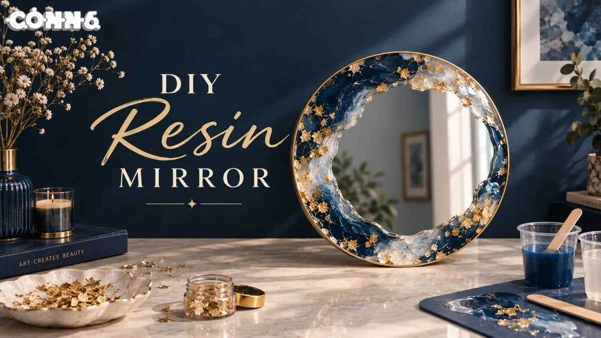 DIY Resin Mirror