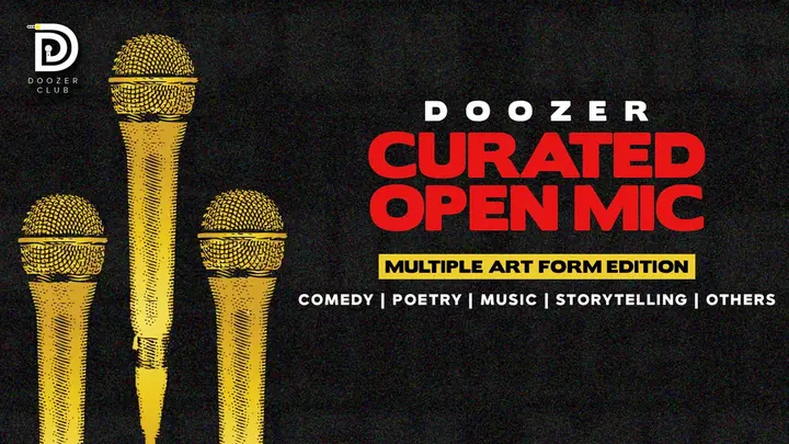 Doozer Curated Open Mic poster