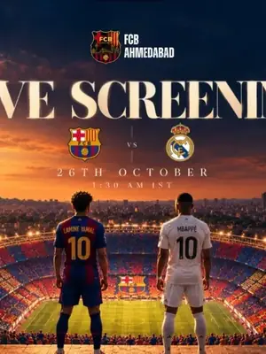 El Clasico - FC Barcelona vs Real Madrid poster