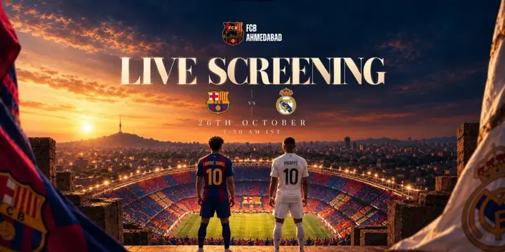 El Clasico - FC Barcelona vs Real Madrid poster