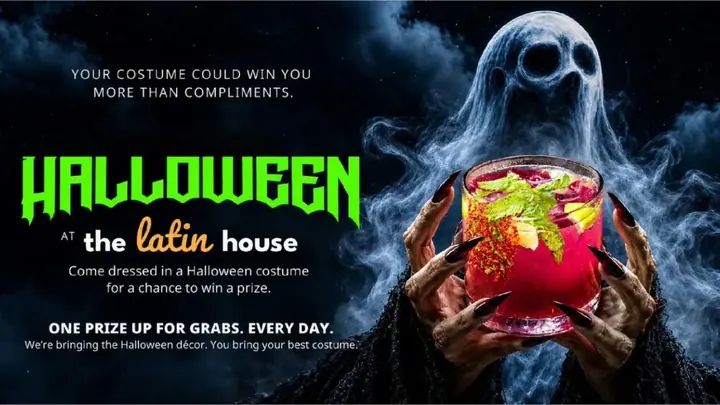 Halloween at The Latin House: A Night of Spooky Magic poster