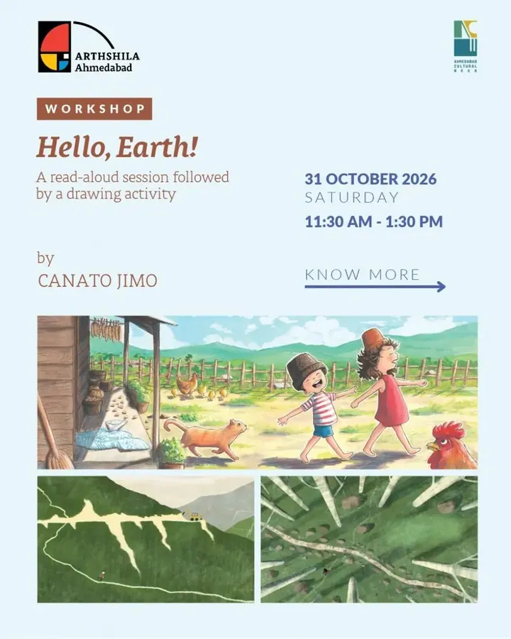 Hello, Earth! - Workshop by Canato Jimo poster