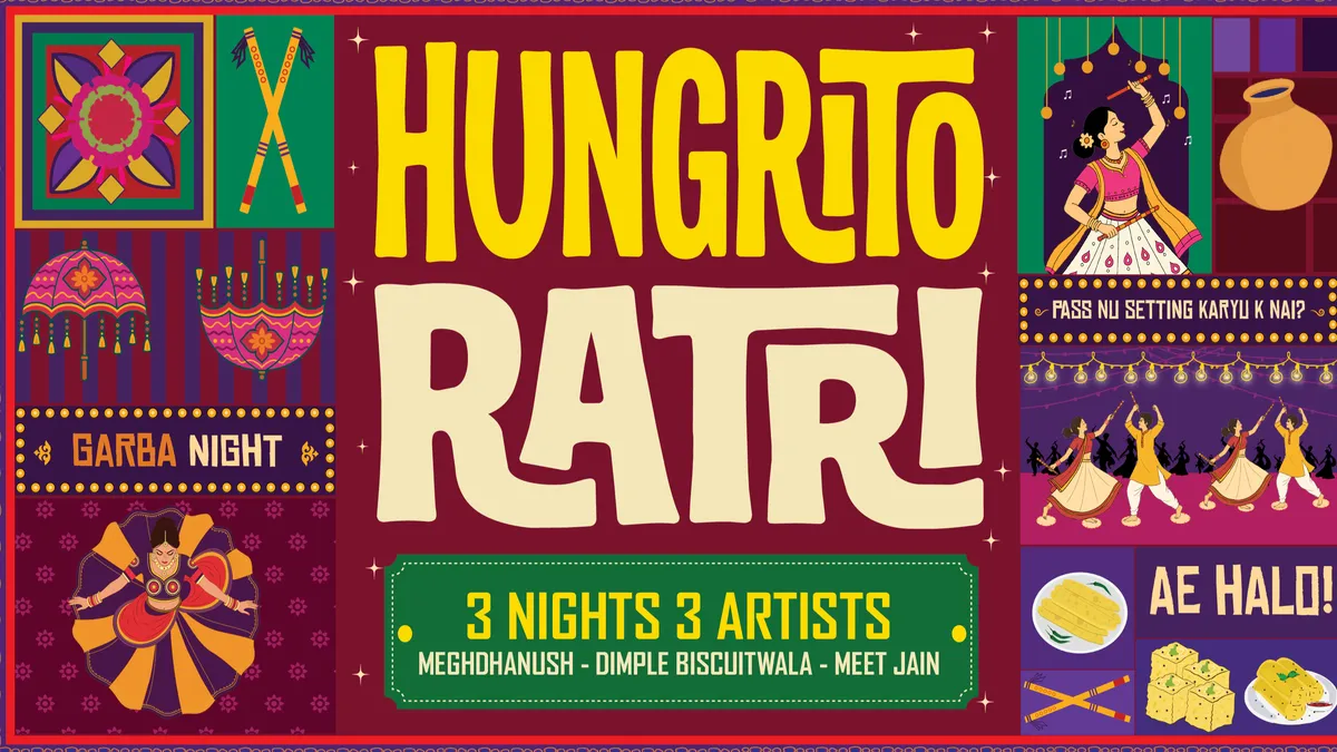 Hungrito Ratri 2026 - Navratri & Garba