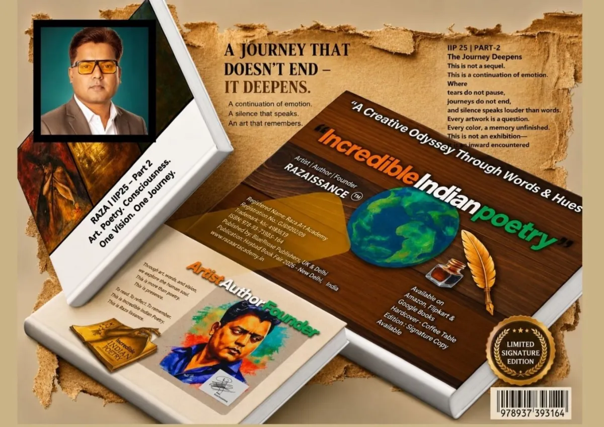 Incredible Indian Poetry Series Book Launch by Razaissance
