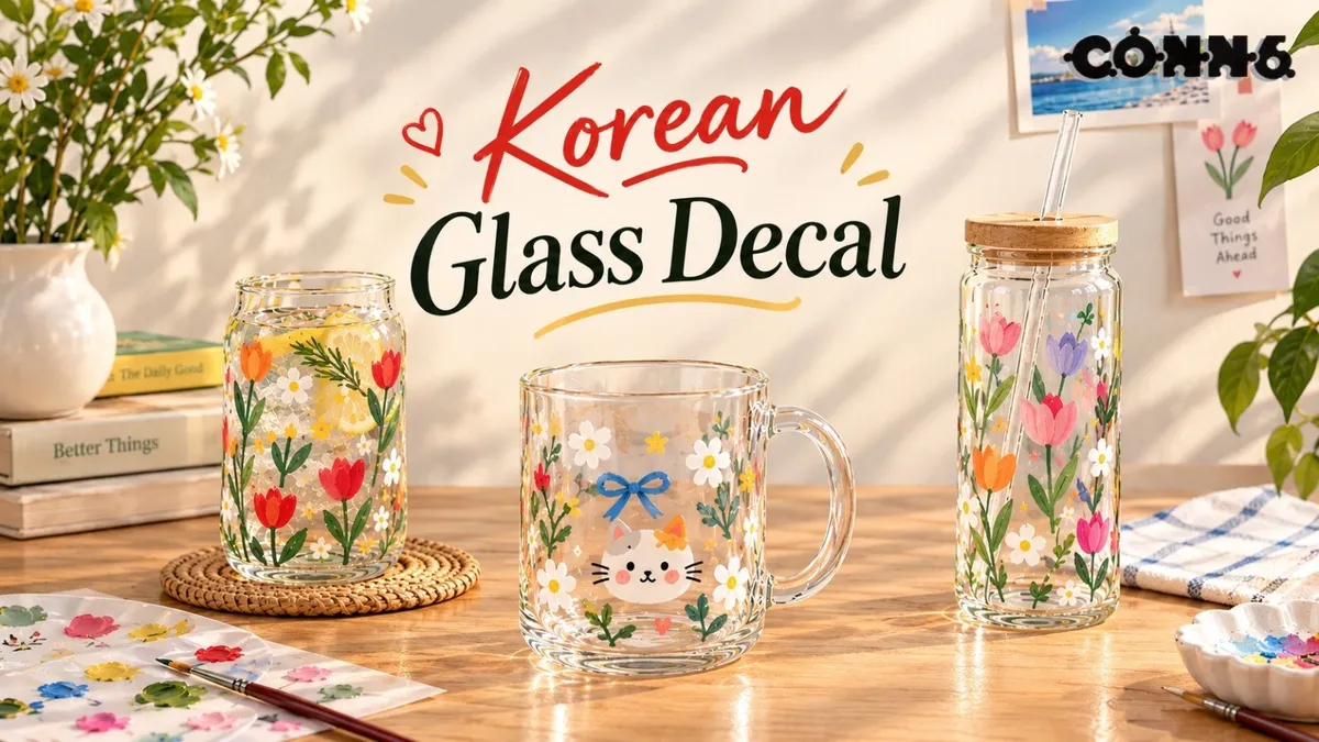 Korean Glass Decal Workshop