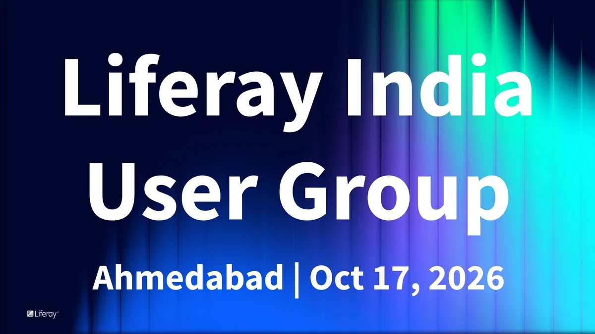 Liferay User Group Meetup Ahmedabad