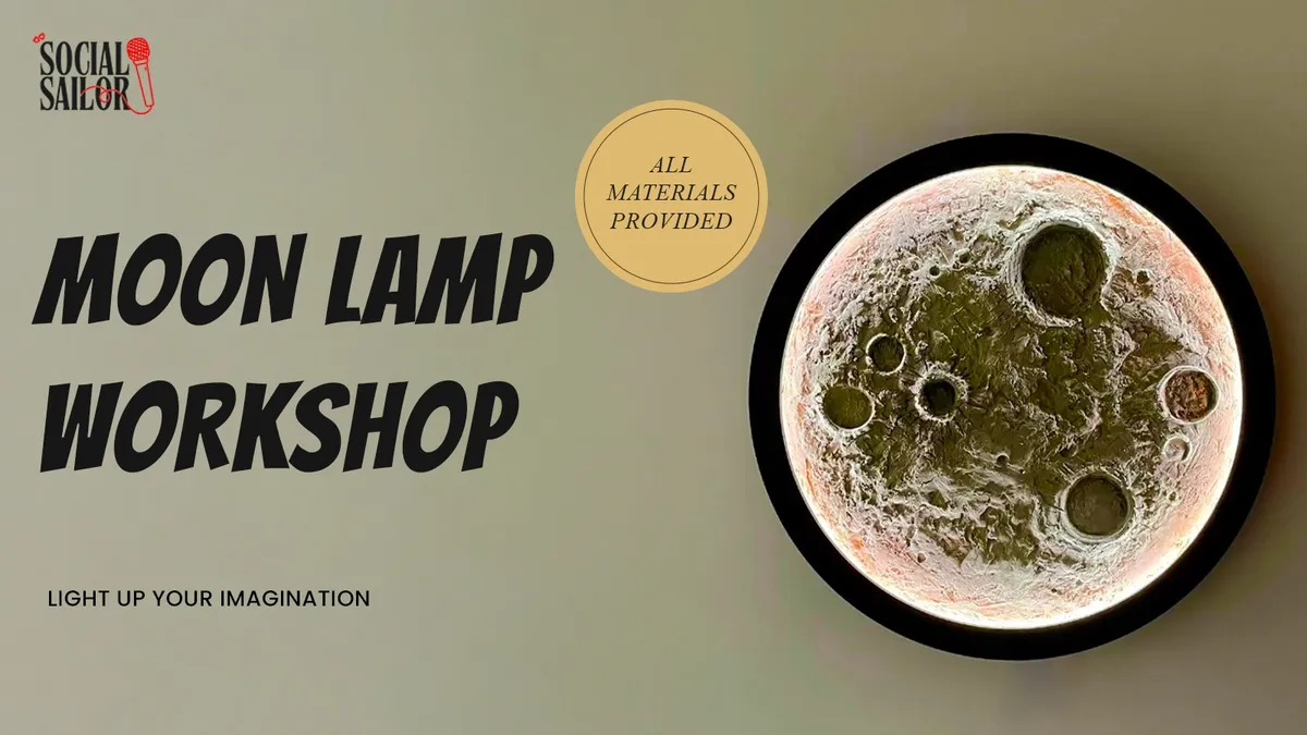 Moon Lamp Workshop - Ahmedabad