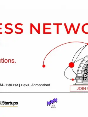 MSME Business Networking Ahmedabad 2026 poster