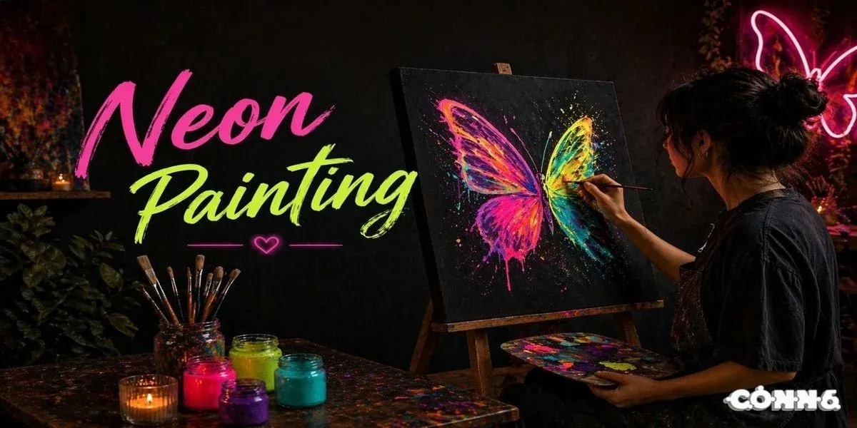 Neon Painting