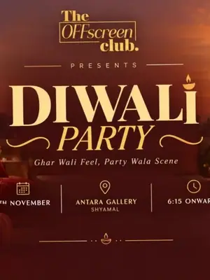 Offscreen Diwali Party poster