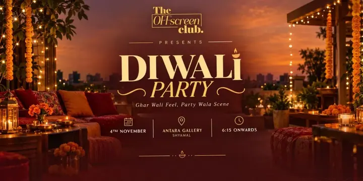 Offscreen Diwali Party poster