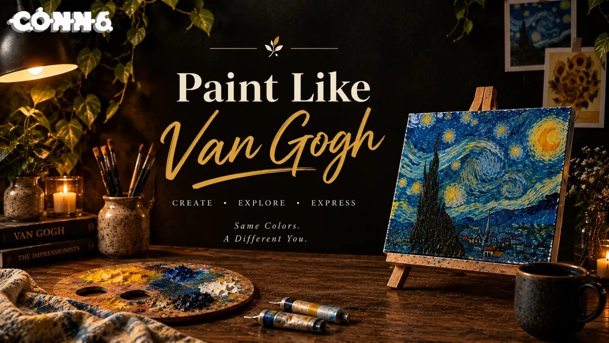 Paint Like Van Gogh