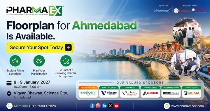 PHARMMAEX 2027 Ahmedabad poster