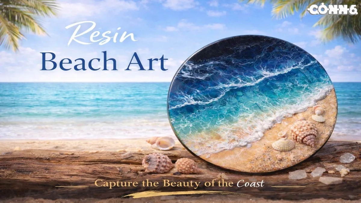 Resin Beach Art - Workshop