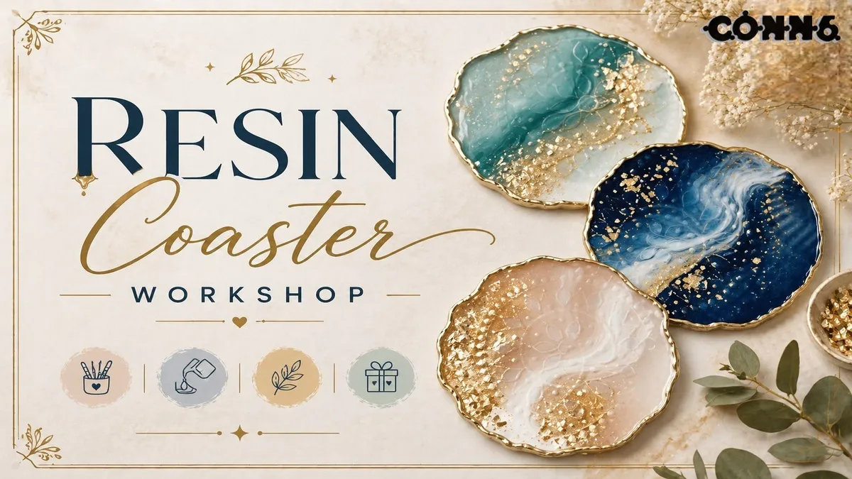 Resin Coaster Workshop