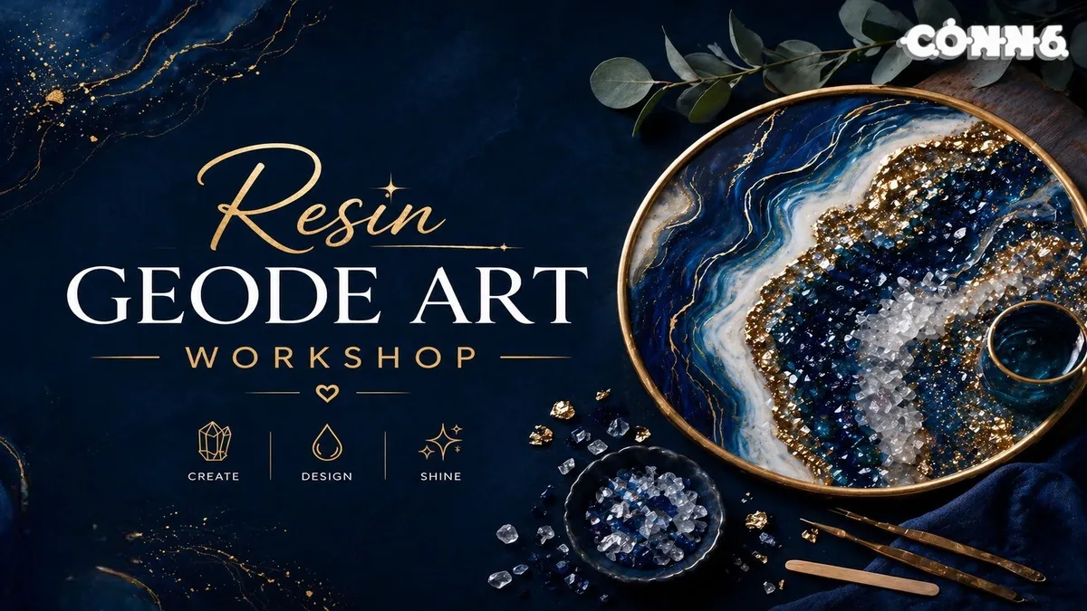 Resin Geode Art