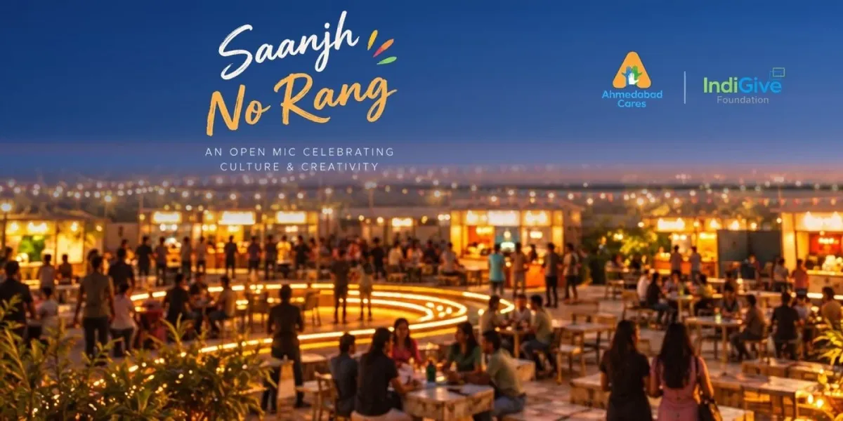 Saanjh No Rang – Open Mic Series by Ahmedabad Cares