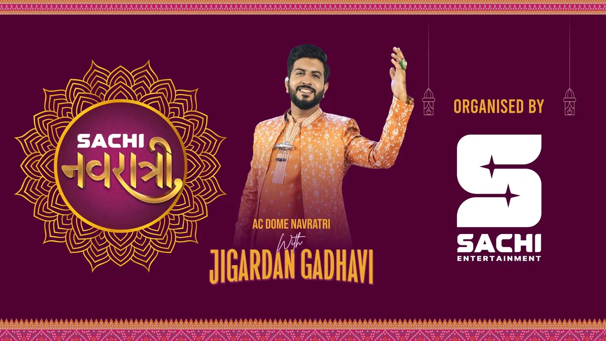 Sachi Navratri AC Dome Garba ft. Jigardan Gadhavi