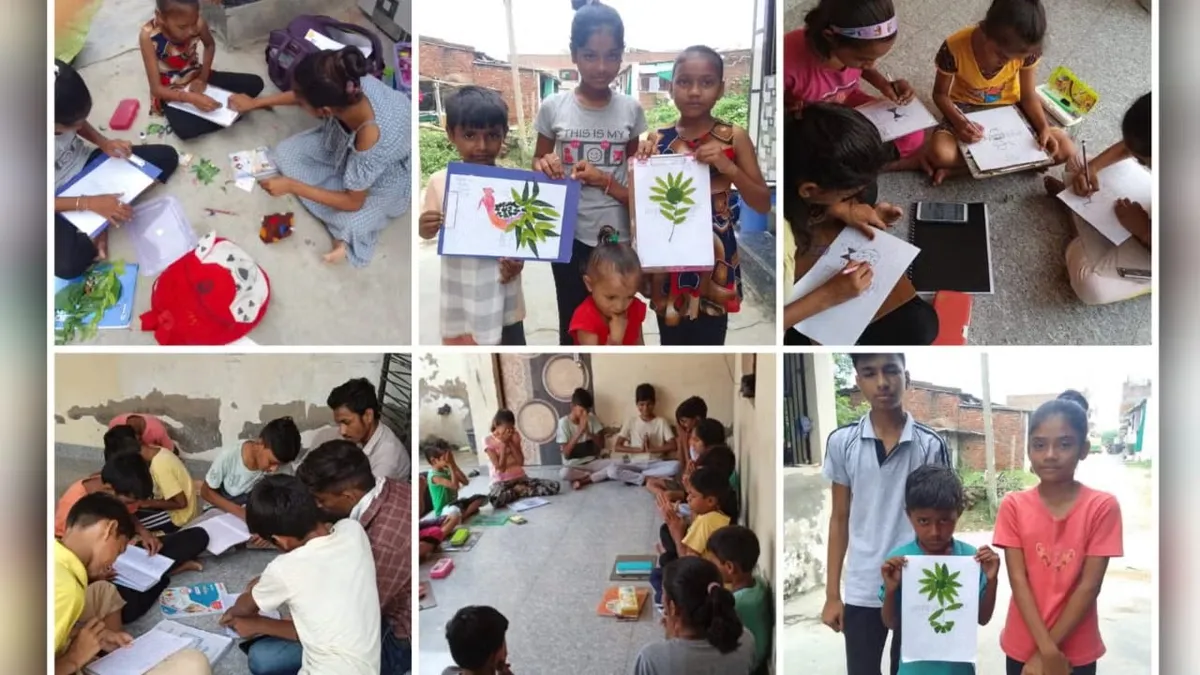 Teach Kids in Village