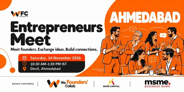 WFC Entrepreneurs Meet Ahmedabad 2026 poster