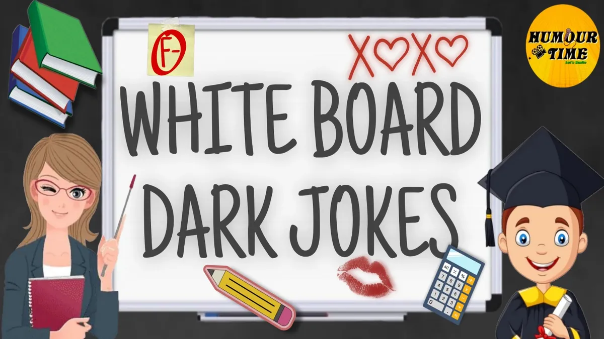 White Board Dark Jokes - Stand Up Comedy Show