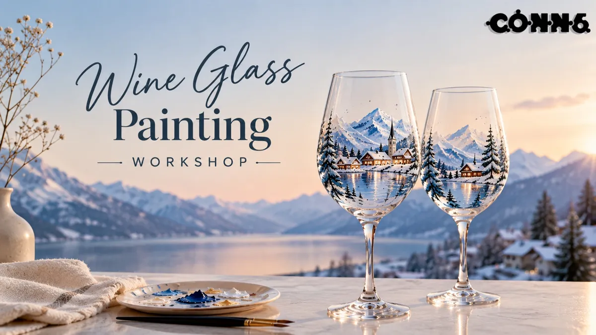 Wine Glass Painting